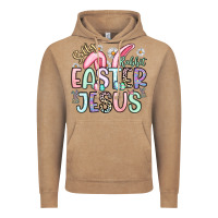 Vintage Coffee silly rabbit easter jesus Vintage Hoodie - Artiststas