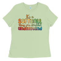 Matcha it s a softball thing you wouldn t understand Ladies Tee - MaliasSmallBusiness