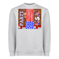 Heather Grey party in the usa Heavyweight Sweatshirt - TumblerDesignByShophia