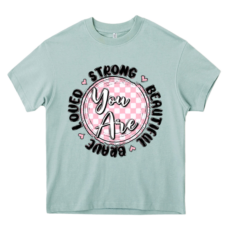 You Are Strong Heavy Core Tee by MaliasSmallBusiness | Teevron