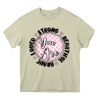Mossy you are strong Heavy Core Tee - MaliasSmallBusiness
