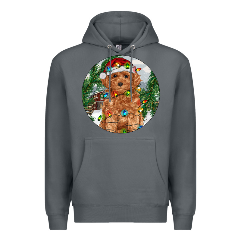 Toy Poodle And Farm Premium Hoodie by RanaPortraitStore | Teevron