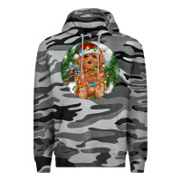 Slate Camo Toy Poodle And Farm Premium Hoodie - RanaPortraitStore