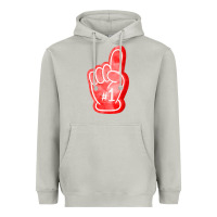 Moon Dust number one foam finger Heavyweight Hoodie - FaDigitalArtStudio