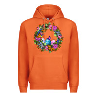Carrot Easter Ocaliptus spring flowers Premium Hoodie - OliviaCreatesArt