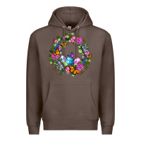 Coffee Easter Ocaliptus spring flowers Premium Hoodie - OliviaCreatesArt