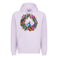 Lilac Easter Ocaliptus spring flowers Premium Hoodie - OliviaCreatesArt