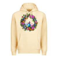 Pina Colada Easter Ocaliptus spring flowers Premium Hoodie - OliviaCreatesArt