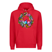 Red Easter Ocaliptus spring flowers Premium Hoodie - OliviaCreatesArt