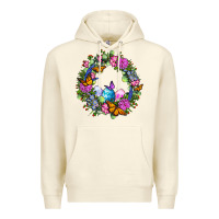 Sandshell Easter Ocaliptus spring flowers Premium Hoodie - OliviaCreatesArt