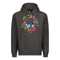 Smoke Easter Ocaliptus spring flowers Premium Hoodie - OliviaCreatesArt