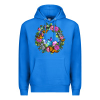 True Royal Easter Ocaliptus spring flowers Premium Hoodie - OliviaCreatesArt