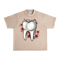French Oak floral tooth Urban Heavy Tee - Jasminsmagicworld