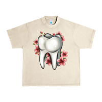 Sandshell floral tooth Urban Heavy Tee - Jasminsmagicworld