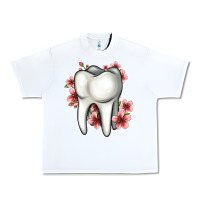 White floral tooth Urban Heavy Tee - Jasminsmagicworld