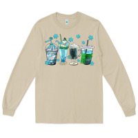 Mushroom winter coffee cup Long Sleeve Tee - texasbilliewilder