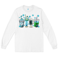 White winter coffee cup Long Sleeve Tee - texasbilliewilder