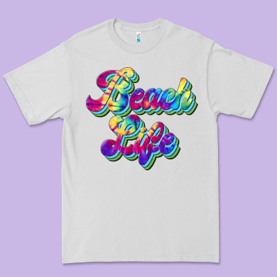 Beach Life Premium Tee Designed By Jahusdesignshop