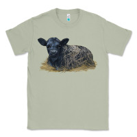 Matcha Black Angus Calf Illustrations Classic Tee - LillyAllenDesigns