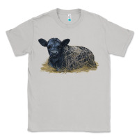 Moon Dust Black Angus Calf Illustrations Classic Tee - LillyAllenDesigns