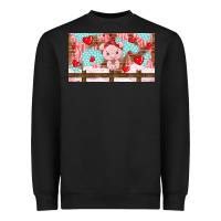Black cute pig Heavyweight Sweatshirt - TumblerDesignByShophia