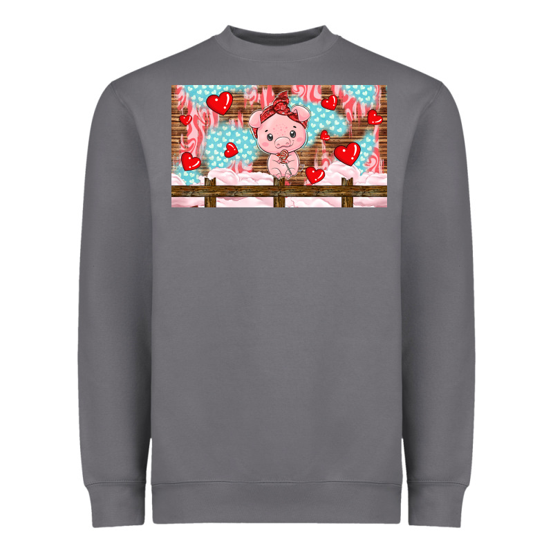 Cute Pig Heavyweight Sweatshirt by TumblerDesignByShophia | Teevron