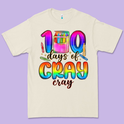 100 Days Of Cray Cray Premium Tee Designed By Maliassmallbusiness