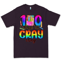 Plum 100 days of cray cray Premium Tee - MaliasSmallBusiness
