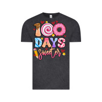 Vintage Black 100 days sweeter Vintage Tee - Artiststas