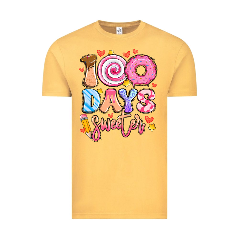 100 Days Sweeter Vintage Tee by Artiststas | Teevron