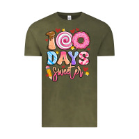 Vintage Olive 100 days sweeter Vintage Tee - Artiststas