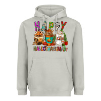 Moon Dust Happy hallothankmas coffee cups Heavyweight Hoodie - FaDigitalArtStudio