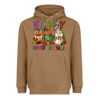 Toasted Coconut Happy hallothankmas coffee cups Heavyweight Hoodie - FaDigitalArtStudio