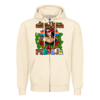 Sandshell Mexican Chingona Zipper Hoodie - FaDigitalArtStudio