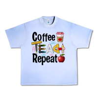 Grape Ice coffee teach repeat Urban Heavy Tee - BarkalooDesign