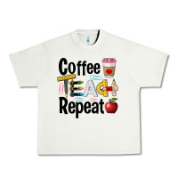 Pistachio coffee teach repeat Urban Heavy Tee - BarkalooDesign