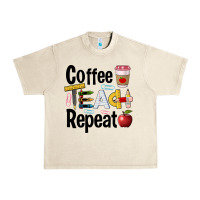 Sandshell coffee teach repeat Urban Heavy Tee - BarkalooDesign