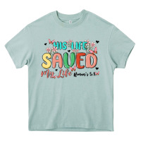 Arona his life saved my life Heavy Core Tee - MaliasSmallBusiness