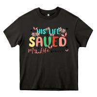 Asphalt his life saved my life Heavy Core Tee - MaliasSmallBusiness