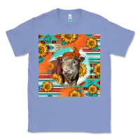 Colony Blue Hereford Bull Classic Tee - LillyAllenDesigns