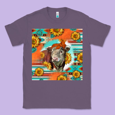 Hereford Bull Classic Tee Designed By Lillyallendesigns