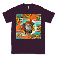 Plum Hereford Bull Classic Tee - LillyAllenDesigns