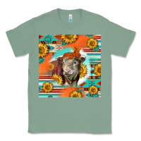 Sage Hereford Bull Classic Tee - LillyAllenDesigns