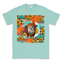 Seafoam Hereford Bull Classic Tee - LillyAllenDesigns
