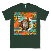 Sports Green Hereford Bull Classic Tee - LillyAllenDesigns