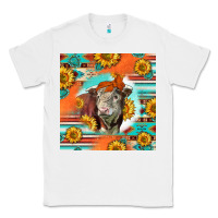 White Hereford Bull Classic Tee - LillyAllenDesigns