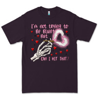 Plum not to be blunt but can i hit Premium Tee - MaliasSmallBusiness
