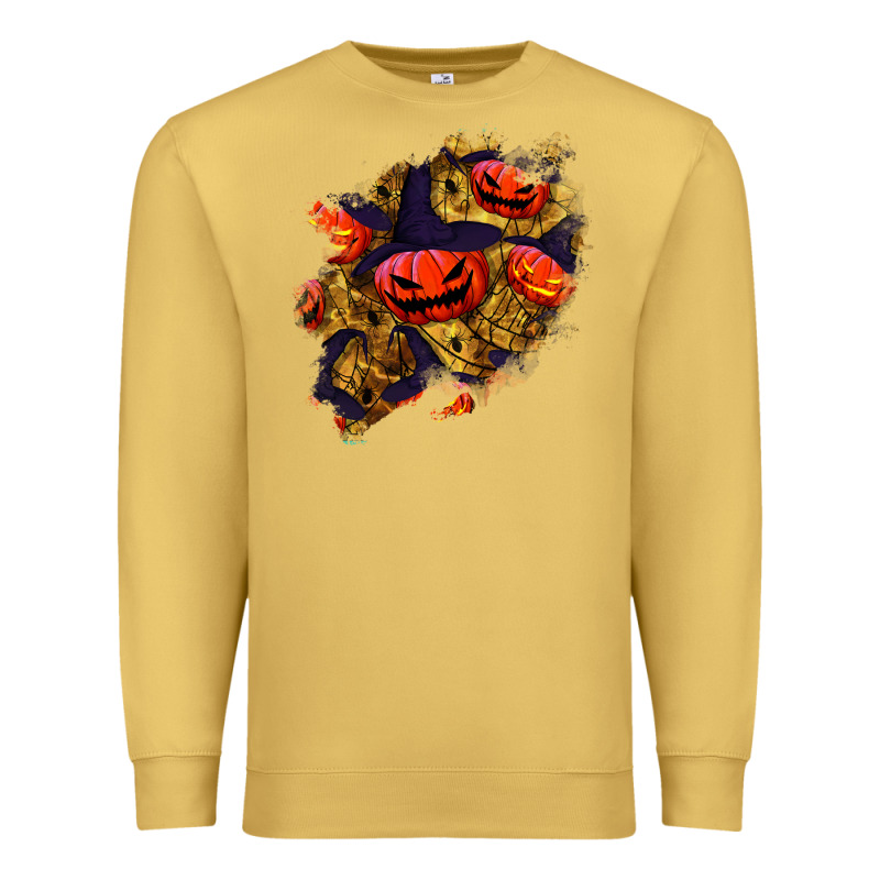 Halloween Pumpkin Patch  2 Premium Sweatshirt by BundleAndBundleShop | Teevron