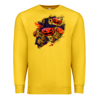 Lemon halloween pumpkin patch  2 Premium Sweatshirt - BundleAndBundleShop