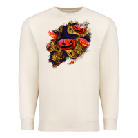 Sandshell halloween pumpkin patch  2 Premium Sweatshirt - BundleAndBundleShop